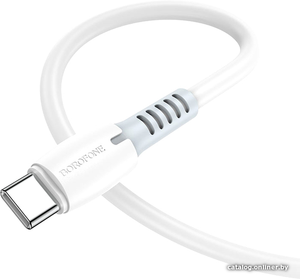 

Кабель Borofone BX62 USB Type-C - USB Type-C (1 м, белый)