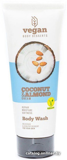 

Vegan Desserts Гель для душа Coconut & Almond Cream 200 мл