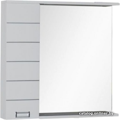 

Aquanet Шкаф с зеркалом Доминика 90 R LED 00176571 (белый)