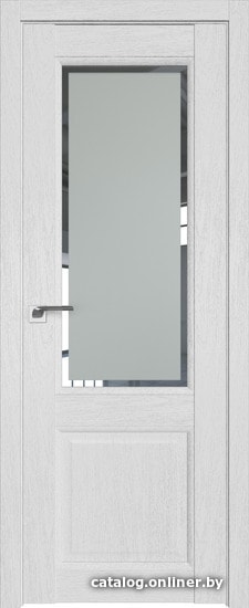 

Межкомнатная дверь ProfilDoors 2.42XN R 60x200 (монблан, стекло square матовое)