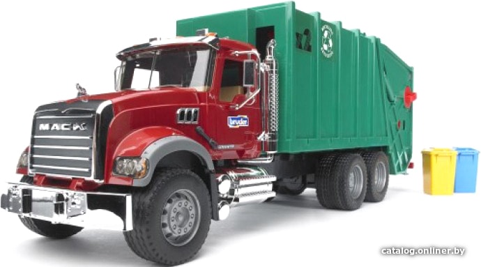 

Грузовик Bruder MACK Granite Garbage truck 02812