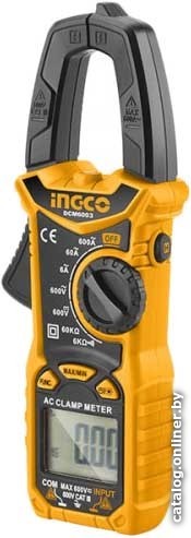 

Токовые клещи Ingco DCM6003