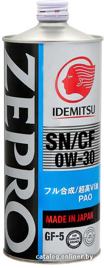 

Моторное масло Idemitsu Zepro Touring Pro 0W-30 1л