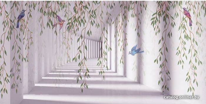 

Фотообои Citydecor Flower Tunnel 3D 5 с защитным покрытием 300x150