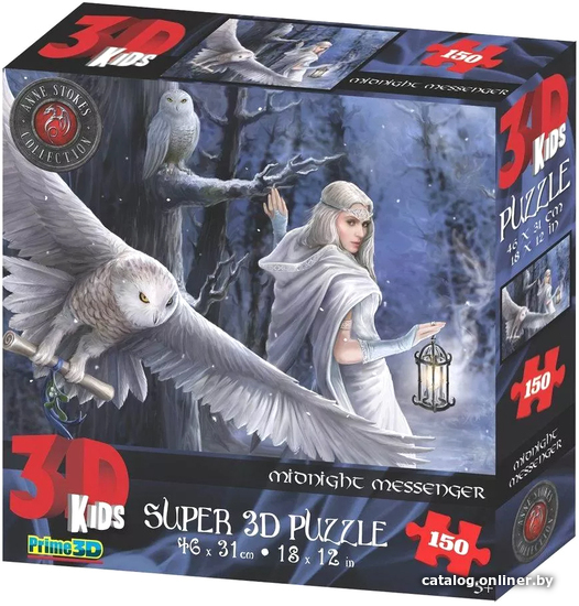 

Пазл Prime 3D Super 3D Полуночный вестник 10937 (150 эл)