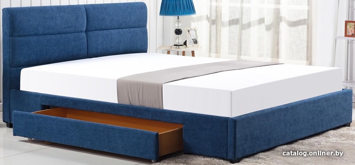 

Кровать Halmar Merida 200x160 (синий)