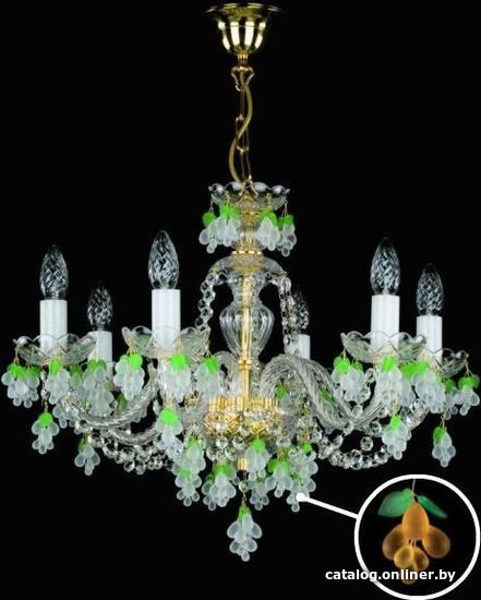 

Подвесная люстра ArtGlass Galina Yellow