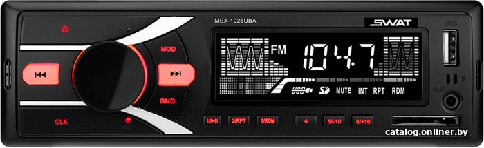 

USB-магнитола Swat MEX-1026UBA