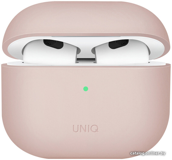 

Чехол Uniq Lino для AirPods 3 AIRPODS(2021)-LINOPNK (розовый)