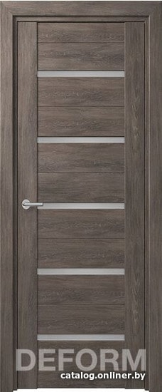 

Межкомнатная дверь Юркас Deform D11 ДО 90x200 (дуб шале графит/мателюкс)