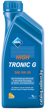 

Моторное масло Aral HighTronic G SAE 5W-30 1л