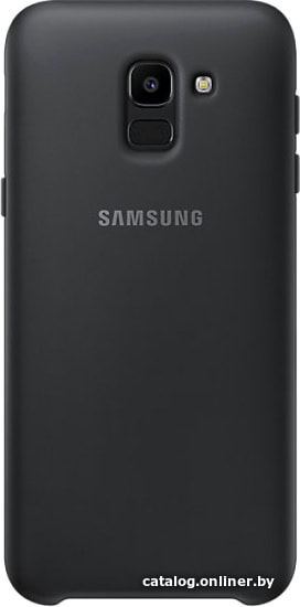 

Чехол для телефона Samsung Dual Layer cover для Samsung Galaxy J6 (черный)