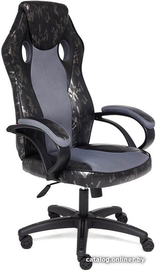 

Кресло TetChair Racer GT Military (иск.кожа, серый/серый, TW 12)