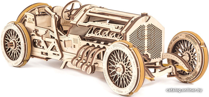 

3Д-пазл Ugears Спорткар U-9 Гран-при
