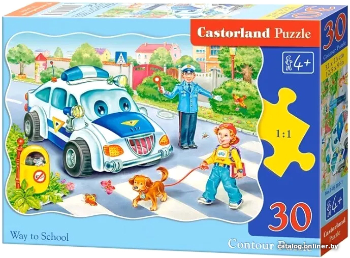 

Мозаика/пазл Castorland Дорога в школу B-03204