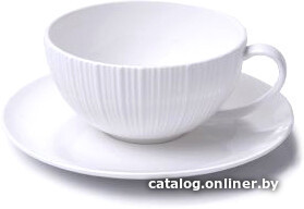 

Чашка с блюдцем Fissman Elegance White 9383