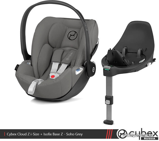 

Детское автокресло Cybex Cloud Z i-Size (с базой Z, soho grey)