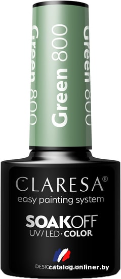 

Гель-лак Claresa Hebrid (green 800) 5 мл