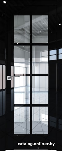 

Межкомнатная дверь ProfilDoors 101L 70x200 (черный люкс, стекло прозрачное)