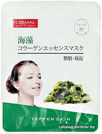 

Dermal Маска Yeppen Skin с морскими водорослями и коллагеном 23г