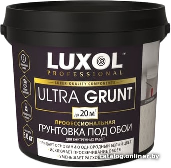 

Грунтовка Luxol Ultra Grunt Professional 3 кг