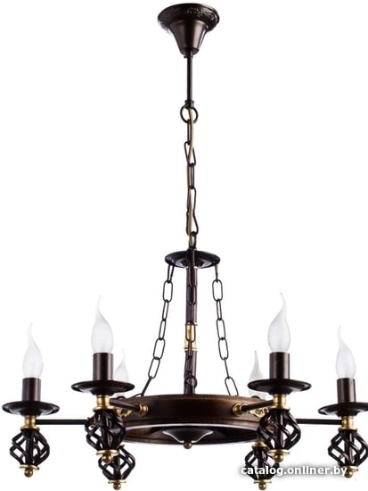 

Подвесная люстра Arte Lamp Cartwheel A4550LM-6CK