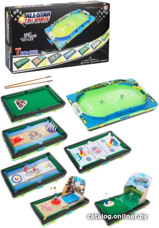 

Детская настольная игра Наша Игрушка 7 в 1 Y7154165