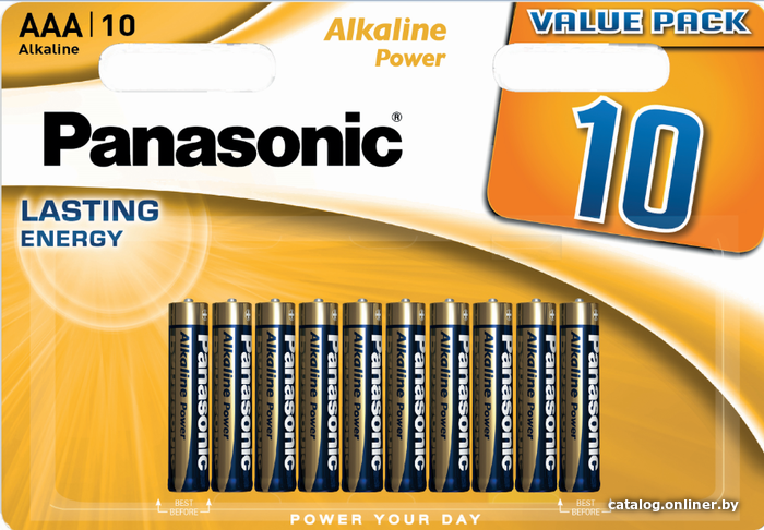 

Батарейка Panasonic Alkaline AAA 10 шт.