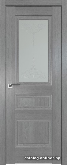 

Межкомнатная дверь ProfilDoors 2.39XN 70x200 (грувд серый, стекло франческа кристалл)