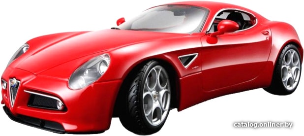 

Легковой автомобиль Bburago Alfa Romeo 8C Competizione 2007 18-43004 (красный)