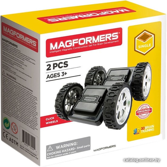 

Конструктор Magformers 713009 Click Wheels 2 Set