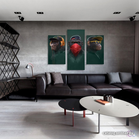 

Модульная картина Citydecor Gangster Monkey 5.40 70x96 см