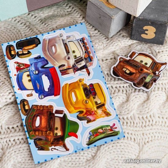 

Магниты для магнитной доски ND Play Тачки Мэтр Disney/Pixar 295910