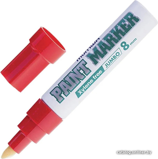

Маркер MunHwa Jumbo Paint Marker JPM-03 (красный)