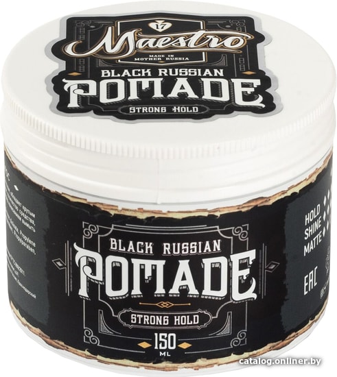 

Maestro Black Pomade 150 мл