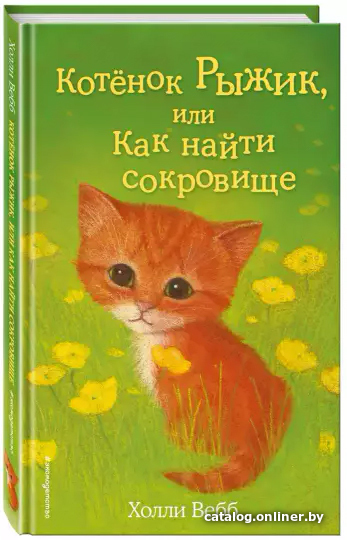 

Книга издательства Эксмо. Котенок Рыжик, или Как найти сокровище (выпуск 13) (Вебб Холли)