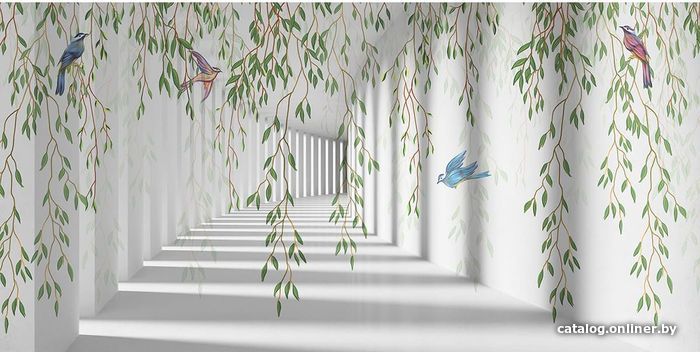 

Виниловые обои Citydecor Flower Tunnel 3D 1 300x150