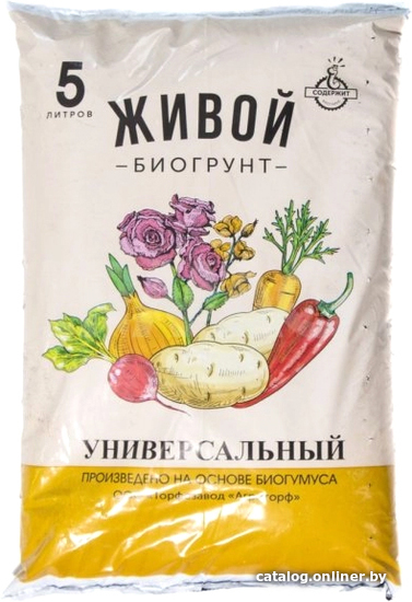 

Грунт Живой Биогрунт Универсальный (5 л)