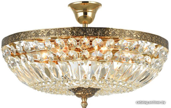 

Припотолочная люстра Maytoni Diamant Crystal Tiara DIA500-CL-40-06-G