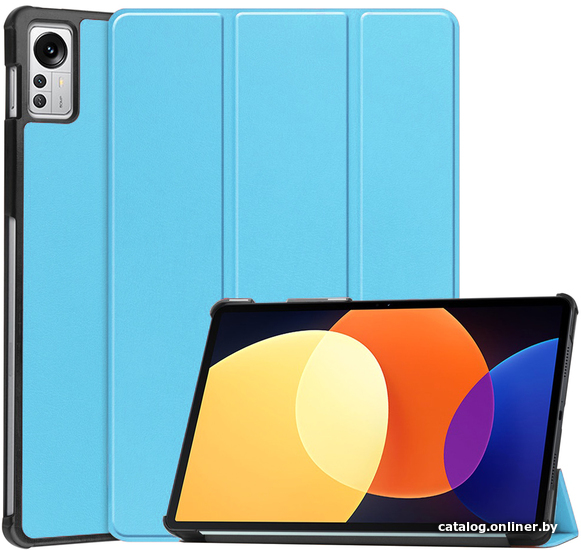 

Чехол для планшета JFK Smart Case для Xiaomi Pad 5 Pro 12.4 (небесно-голубой)