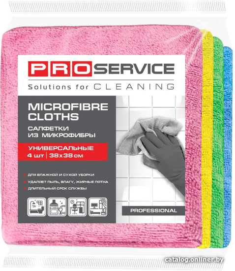 

Салфетка хозяйственная ProService Professional 18303120 (4 шт)