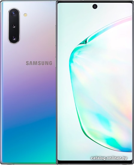 

Смартфон Samsung Galaxy Note10 N9700 8GB/256GB Dual SIM Snapdragon 855 (аура)