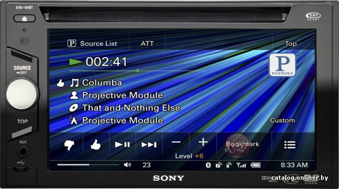 

СD/DVD-магнитола Sony XAV-64BT