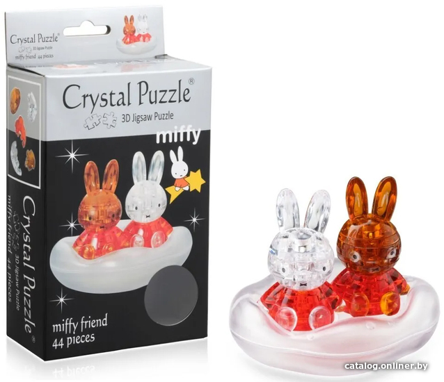 

3Д-пазл Crystal Puzzle Миффи с другом 90243