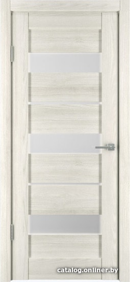 

Межкомнатная дверь IstokDoors Горизонталь-4 ДЧ 60x200 (дуб снежный/светлое стекло)