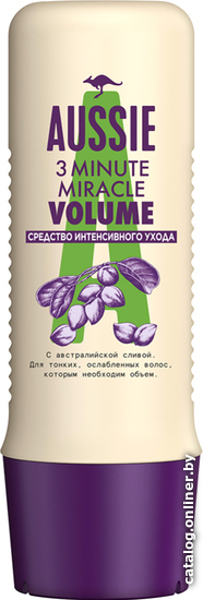 

Маска Aussie 3 Minute Miracle Volume 250 мл