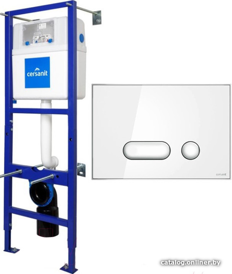 

Инсталляция для унитаза Cersanit Leon New S-IN-MZ-LEON_NEW + P-BU-INT/Whg/Gl