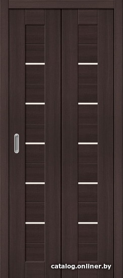 

Межкомнатная дверь el'Porta Porta X Порта-22 складная (Wenge Veralinga)