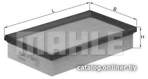 

Воздушный фильтр Mahle Knecht LX1585
