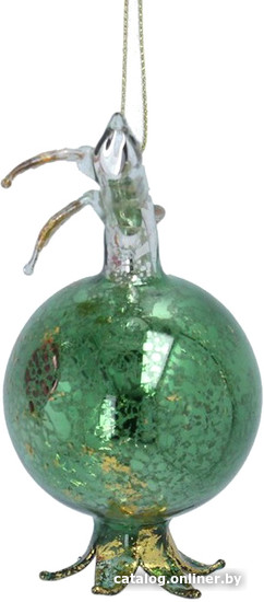 

Елочная игрушка Gisela Graham Della Robbia. Гранат 00941-2 (зеленый)